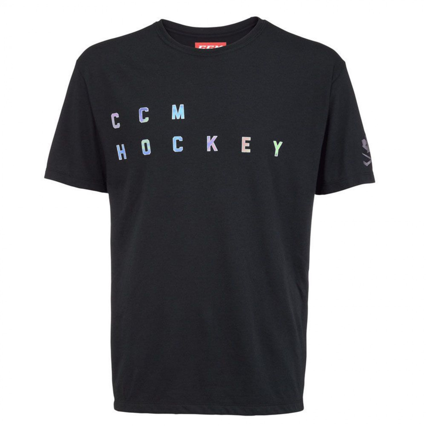 Футболка CCM BLACKOUT IRIDESCENT S/S TEE SR