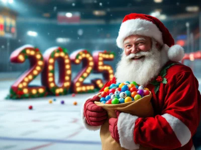 Новогодний барабан 2025