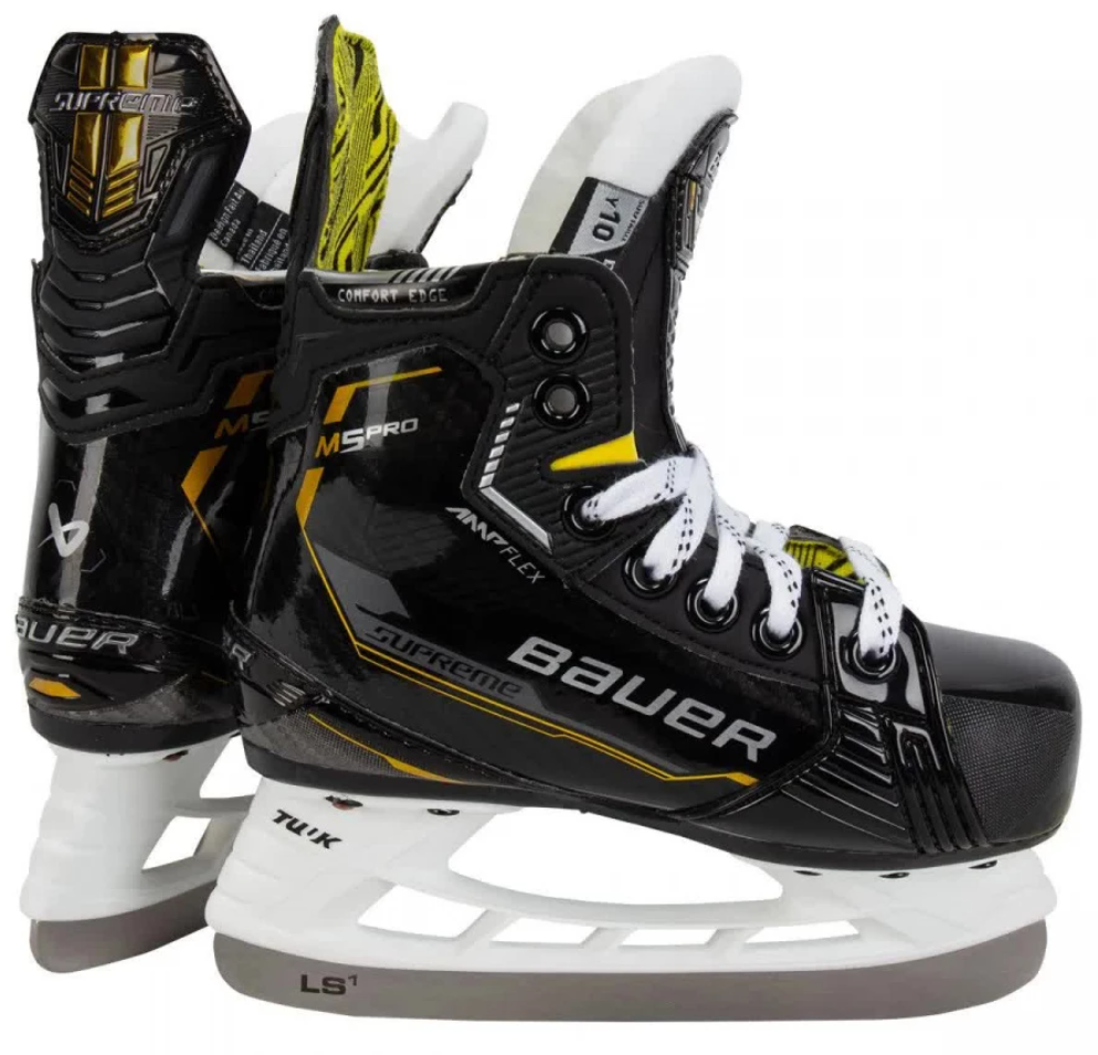 Bauer s pro. Коньки Bauer Pro. Коньки Bauer Supreme m4. Bauer 3 x Pro YTH. Коньки Бауэр детские.