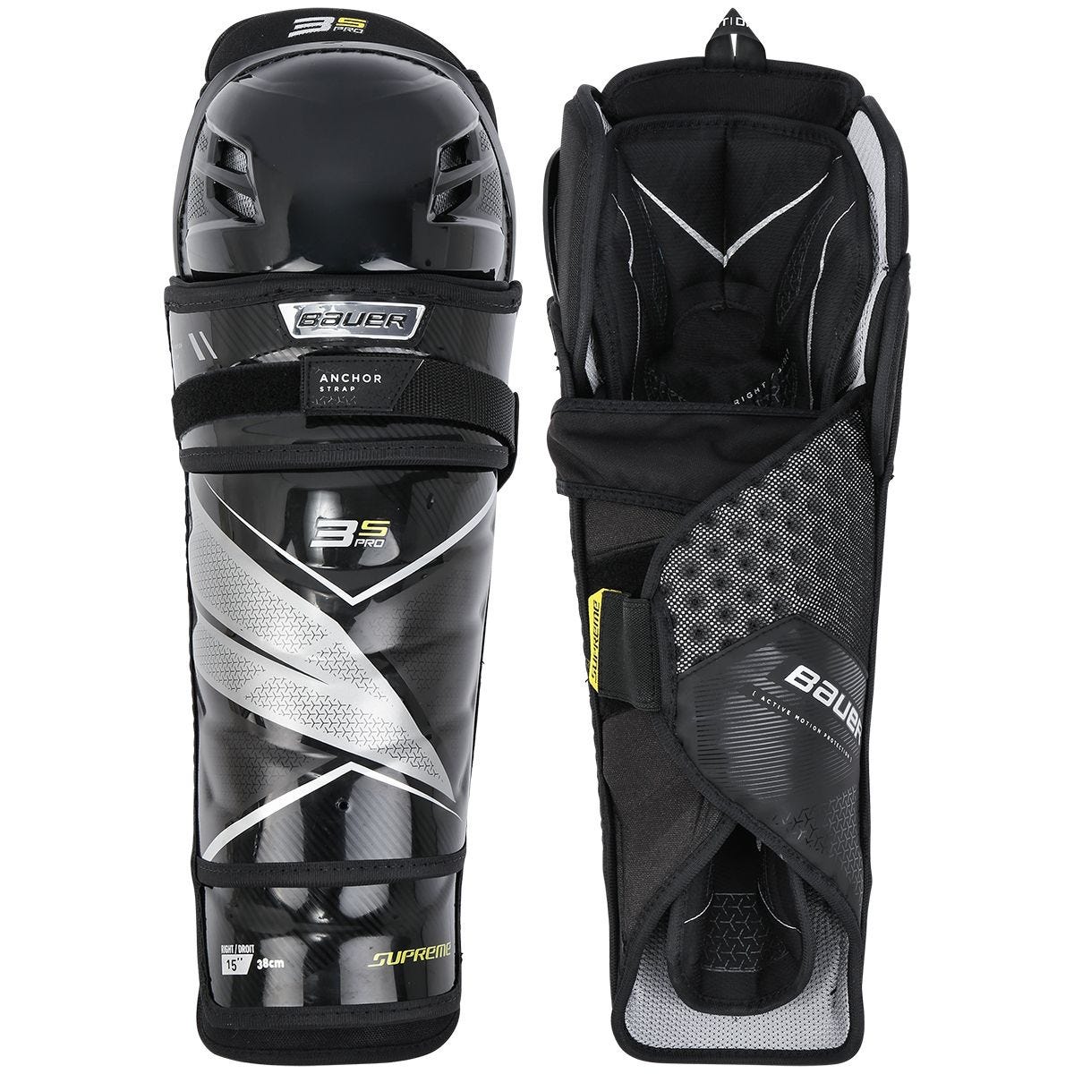 Bauer supreme pro int. Щитки Supreme 3s. Хоккейные щитки Bauer Supreme 3s. Щитки Bauer Supreme 3s SR. Наколенники Bauer Supreme 3s YTH.